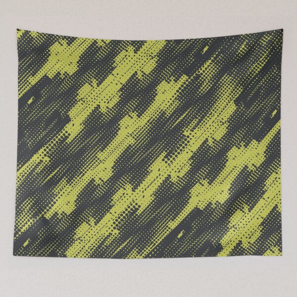Item preview, Urban Camo Halftone Glitch Notebook and Student Gear Pattern designed and sold by ImStickerHappy.
