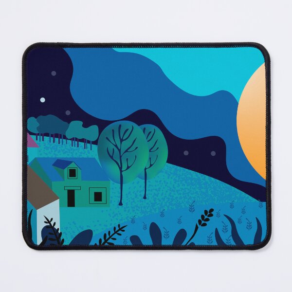 Item preview, night city and the moon designed and sold by Zhanna LL.
