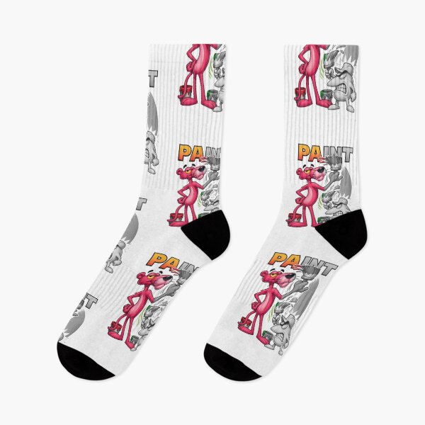 Item preview, Pink Panther Painting Clash Funny Cartoon Artwork designed and sold by jhgjykuo.