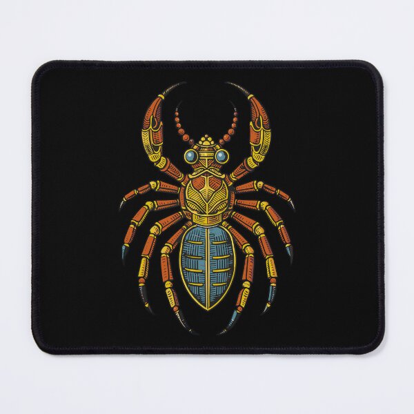 Item preview, Friendly Colorburst Spider – Cute Anti‑Phobia Design designed and sold by zoliartdesign.