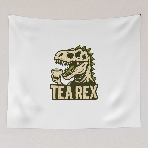 Item preview, Tea Rex Funny T Rex Dinosaur Tea Drinker designed and sold by Photo-Sphere101.