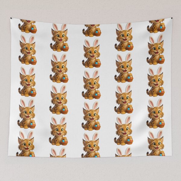 Item preview, Easter Bobcat designed and sold by Sillytoe.
