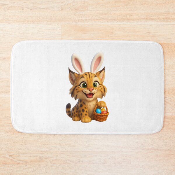 Item preview, Easter Bobcat designed and sold by Sillytoe.