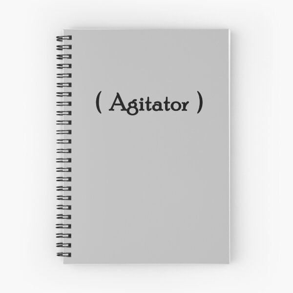 Item preview, Iconic Label - "Agitator" Black Lettering designed and sold by cousinbessie.