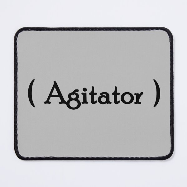 Item preview, Iconic Label - "Agitator" Black Lettering designed and sold by cousinbessie.