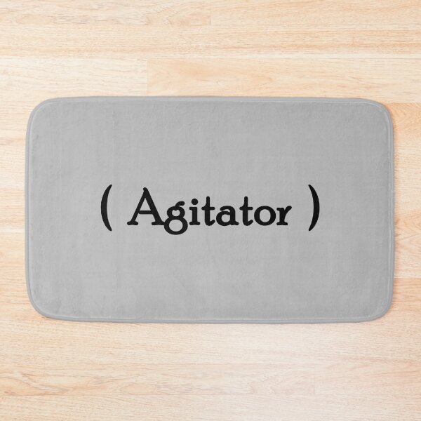 Item preview, Iconic Label - "Agitator" Black Lettering designed and sold by cousinbessie.
