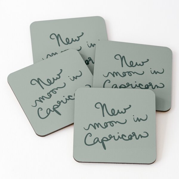 Item preview, New Moon in Capricorn  designed and sold by abeink.