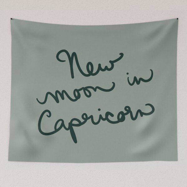Aperçu de l'œuvre Nouvelle Lune en Capricorne créée et vendue par abeink.