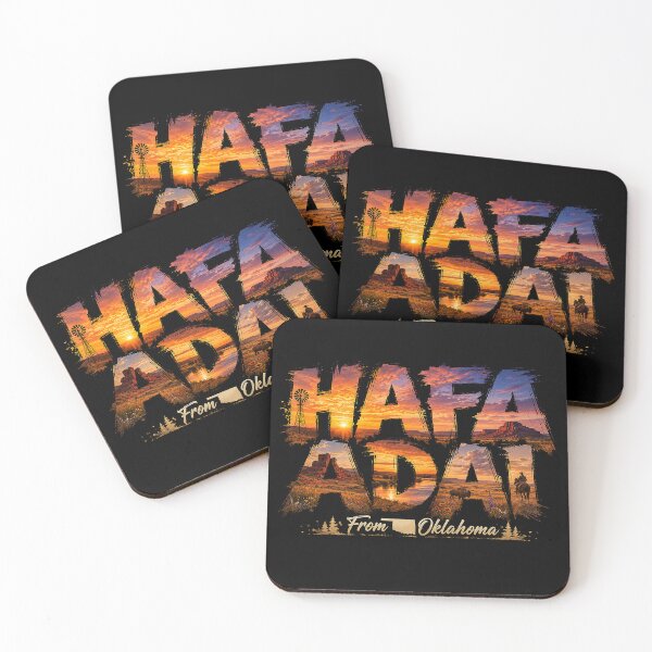 Item preview, Håfa Adai from Oklahoma: Red Earth Prairie Sunset Spirit designed and sold by BlissBlvdShop.