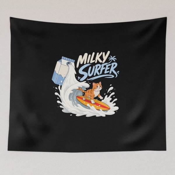 Item preview, Milky Surfer designed and sold by Konvero.