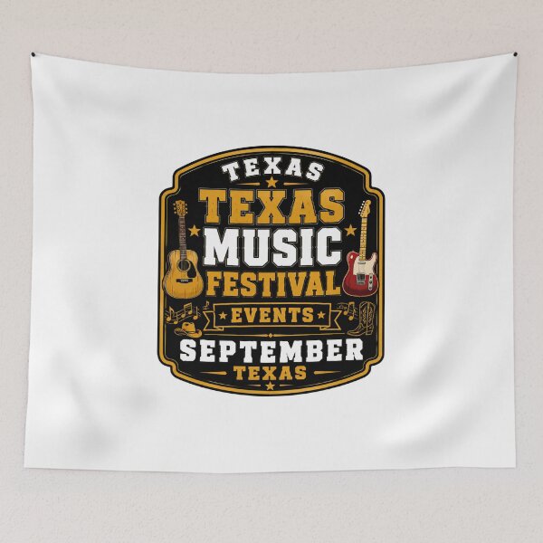 Item preview, Texas Music Festival September Event Celebration Design designed and sold by IRON WINGS /USAF.