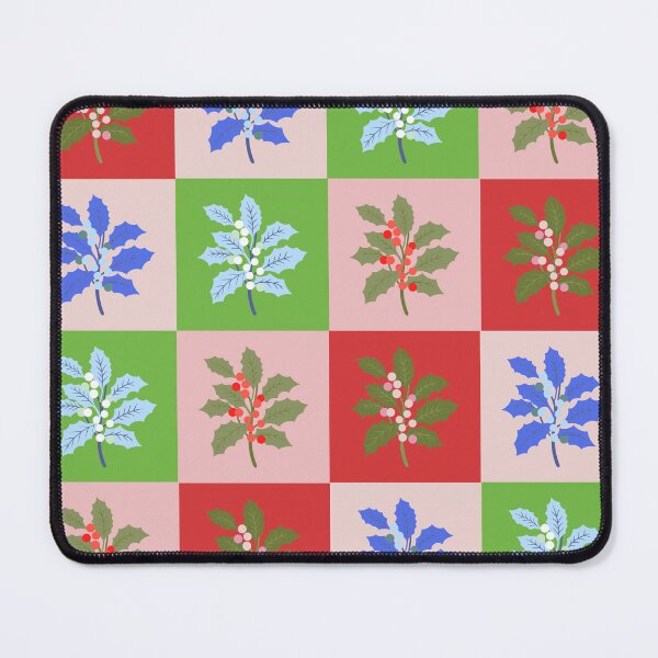 Item preview, Christmas holly pattern designed and sold by BigfeetLittlepaws.