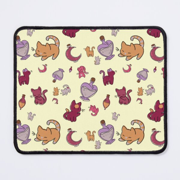 Item preview, Motivo Felino Vintage – Gattini e Boccette su Fondo Crema⁠ designed and sold by Gioxoxx18.