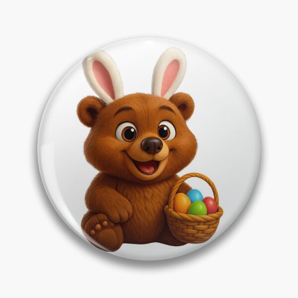 Item preview, Easter Brown Bear designed and sold by Sillytoe.