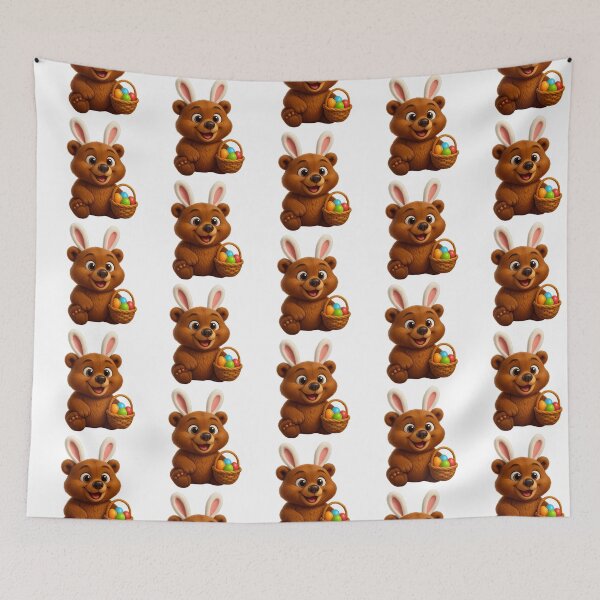 Item preview, Easter Brown Bear designed and sold by Sillytoe.