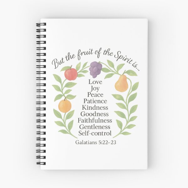 Item preview, Fruit of the Spirit – Galatians 5:22–23 Bible Verse Christian Art | Faith & Spiritual Growth Design designed and sold by SoulThread Studio.