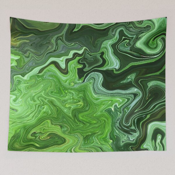 Item preview, Malachite emerald green swirls designed and sold by YATASE.
