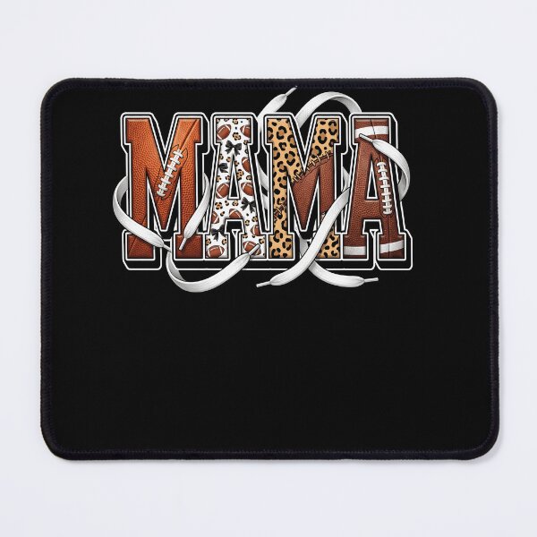 Item preview, Football Mama Leopard Print Sports Mom Football Lace Design designed and sold by ArcaneArtistry.