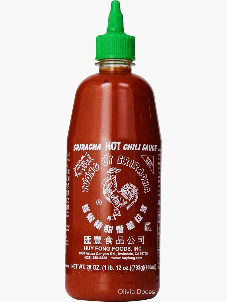CHILI BOY Sriracha Hot Chili Sauce 28 oz Bottle - 1 case (12 bottle)