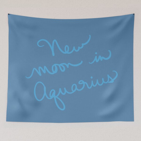 Item preview, New Moon in Aquarius  designed and sold by abeink.