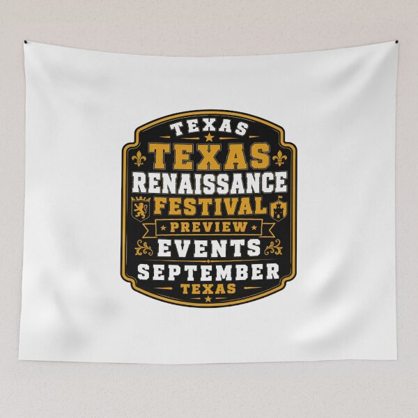 Item preview, Texas Renaissance Festival Preview Event Celebration Design designed and sold by IRON WINGS /USAF.