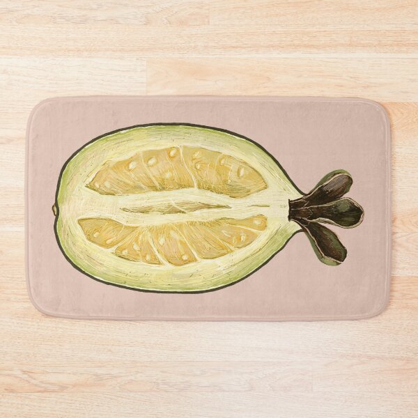 Item preview, Feijoa Fruit Botanical Illustration – Vintage Exotic Fruit Art designed and sold by AgnieshkaSiwek.