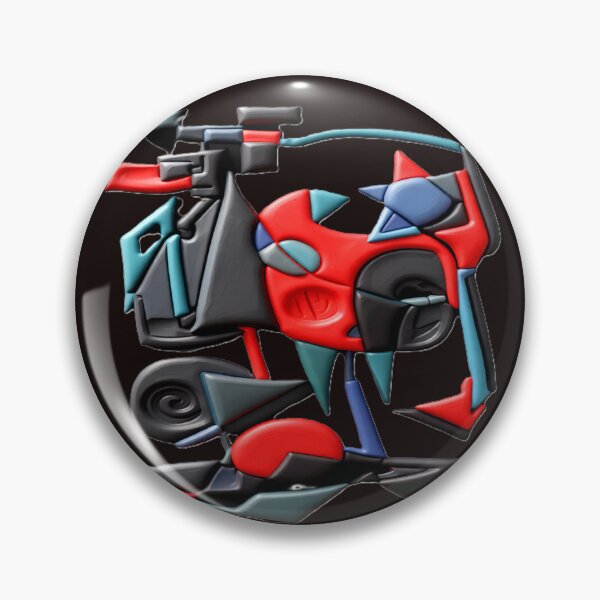 Item preview, futuristic fracture C br colorful geometric abstract design designed and sold by SmashingDeals.