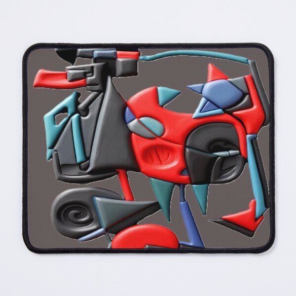 Item preview, futuristic fracture C br colorful geometric abstract design designed and sold by SmashingDeals.