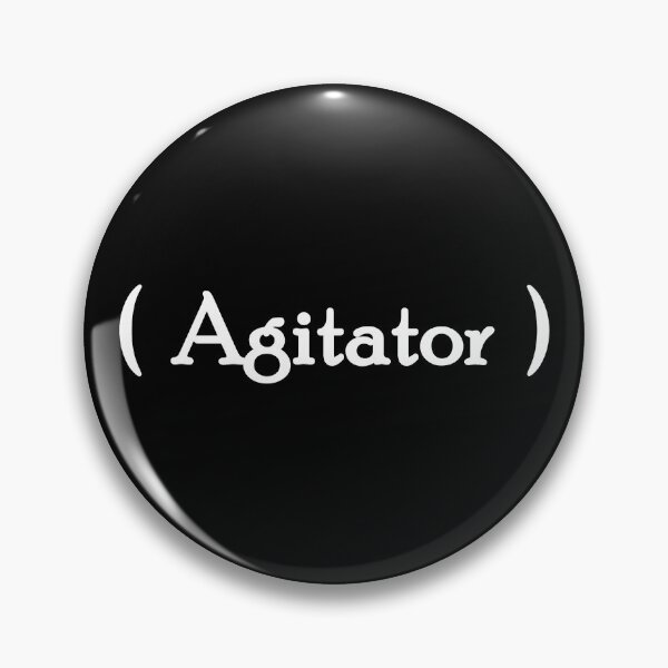 Item preview, Iconic Label - "Agitator" White Lettering designed and sold by cousinbessie.