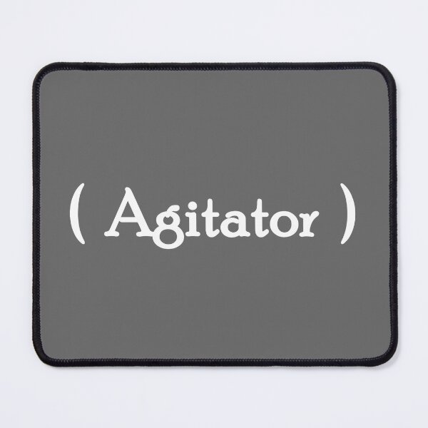 Item preview, Iconic Label - "Agitator" White Lettering designed and sold by cousinbessie.