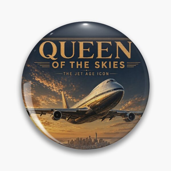 Item preview, Queen of the Skies – The Jet Age Icon designed and sold by thirtyonestars.