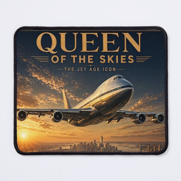 Item preview, Queen of the Skies – The Jet Age Icon designed and sold by thirtyonestars.