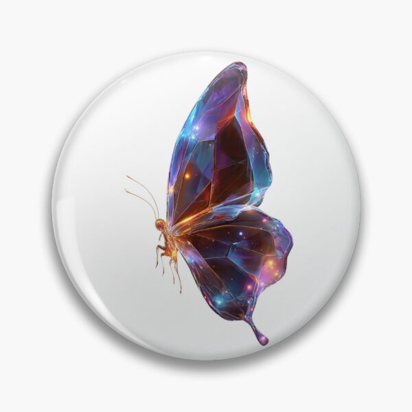 Item preview, Glowing Geometric Glaxy Butterfly Art  designed and sold by LC&LCPlatform.