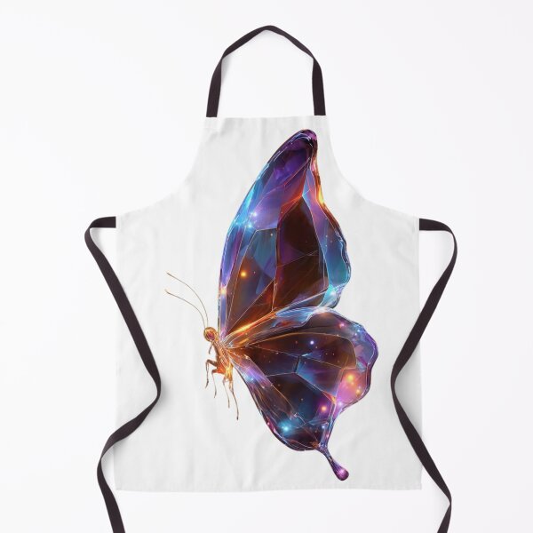 Item preview, Glowing Geometric Glaxy Butterfly Art designed and sold by LC&LCPlatform.