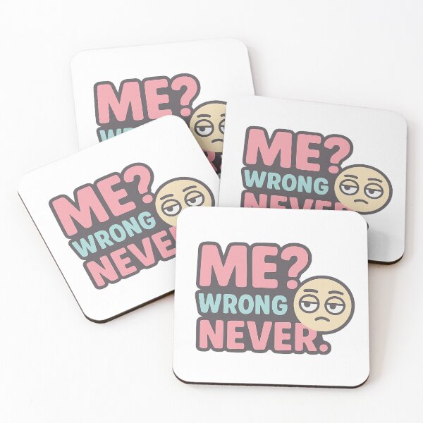 Item preview, Me Wrong Never designed and sold by SoulThread Studio.