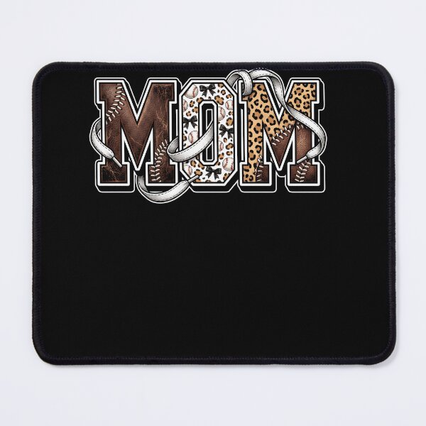 Item preview, Baseball Mom Leopard Print Bow Glam Sports Mom designed and sold by ArcaneArtistry.