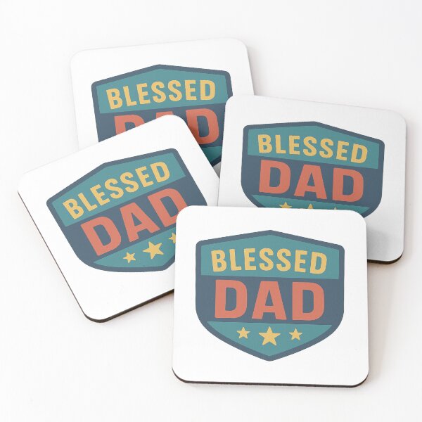 Item preview, Blessed Dad — Faith-Inspired Christian Father Design for T-Shirts, Mugs & Gifts designed and sold by SoulThread Studio.