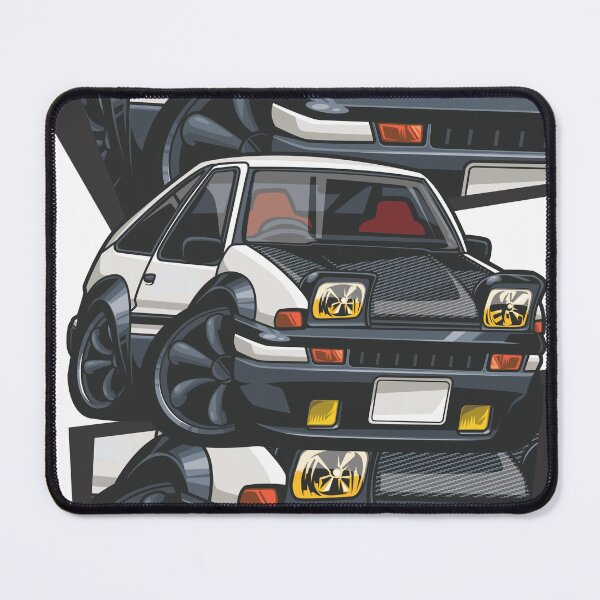 Item preview, Cartoon JDM AE86 Trueno Drift Car Graphic Sticker Art designed and sold by ImStickerHappy.