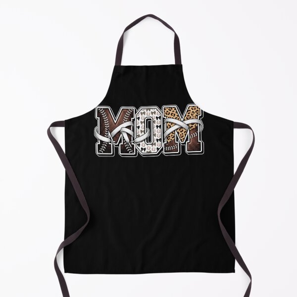 Item preview, Baseball Mom Leopard Print Bow Vintage Sports Mom Design designed and sold by ArcaneArtistry.