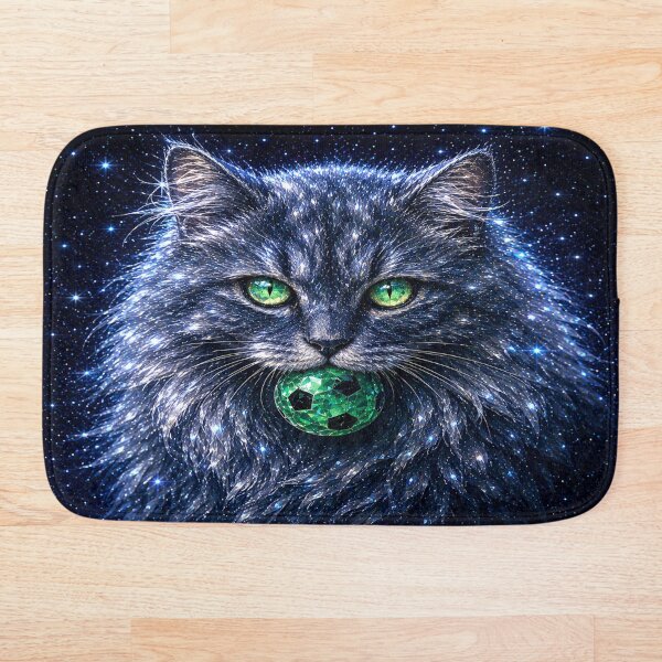 Aperçu de l'œuvre Un chat parmi les étoiles créée et vendue par MagicPixelFrame.
