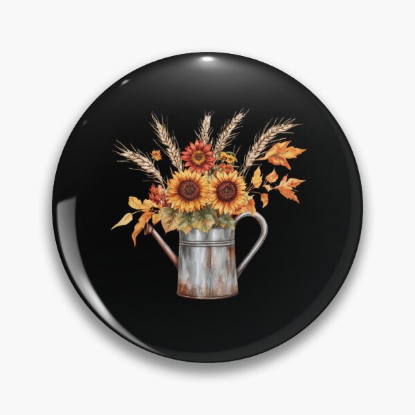 Item preview, Sunflowers in a Rustic Watering Can designed and sold by briaddy.