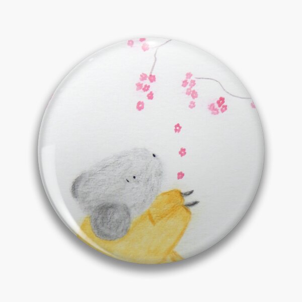 Item preview, Mouse Catching Falling Cherry Blossoms | Sakura Character Drawing designed and sold by AngelaMarieArt.