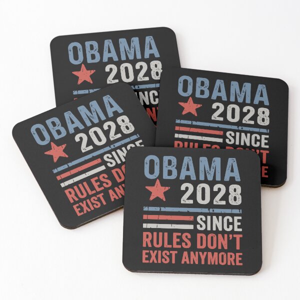 Item preview, Obama 2028 Since Rules Don't Exist Anymore  designed and sold by HubShirt.