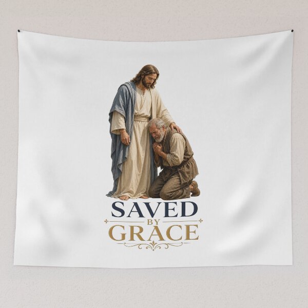 Item preview, Saved By Grace designed and sold by BestCoolStuff.