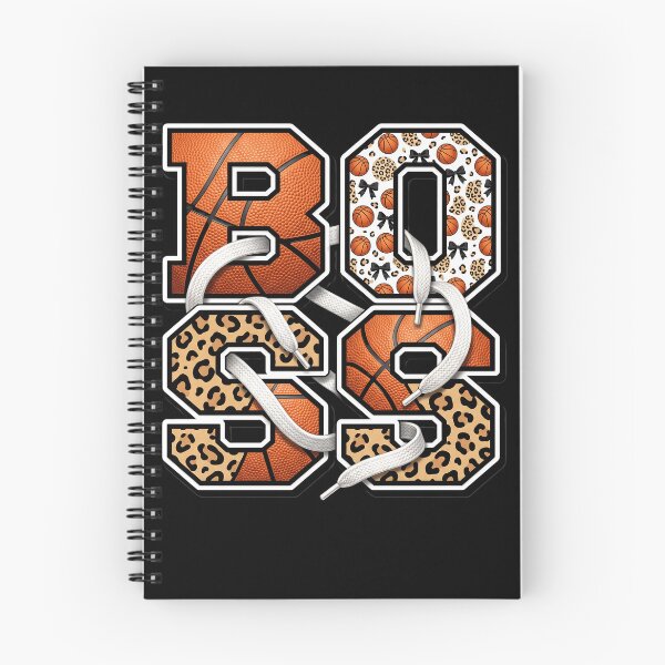 Item preview, Retro Basketball Leopard Print Varsity Number Bow Design designed and sold by ArcaneArtistry.