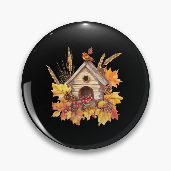 Item preview, Autumn Birdhouse Decor designed and sold by briaddy.