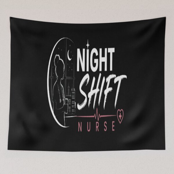Item preview, Night Shift Nurse  Night Shift Nursing Medical Nurse Gift designed and sold by v6ziix.