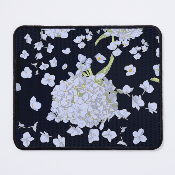 Item preview, Pattern - Hand-drawn Moody Gothic Hydrangea designed and sold by Eejee-SK.