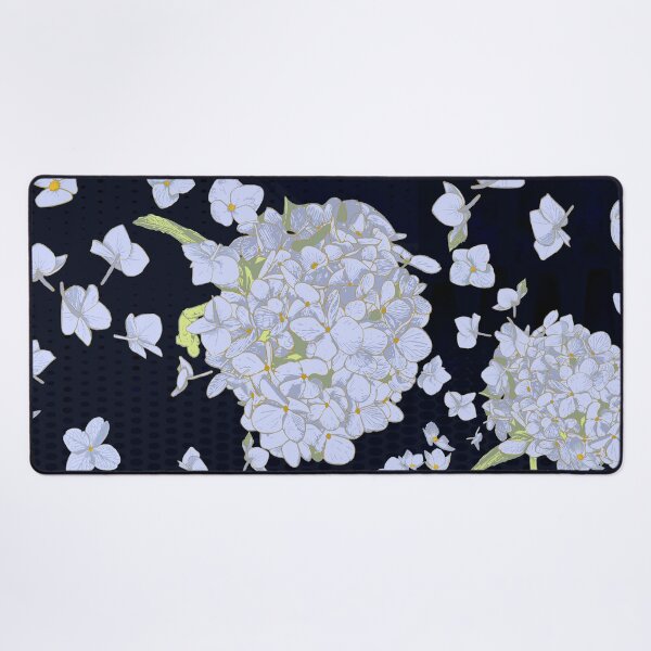 Item preview, Pattern - Hand-drawn Moody Gothic Hydrangea designed and sold by Eejee-SK.