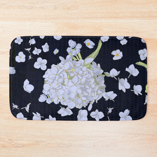 Item preview, Pattern - Hand-drawn Moody Gothic Hydrangea designed and sold by Eejee-SK.